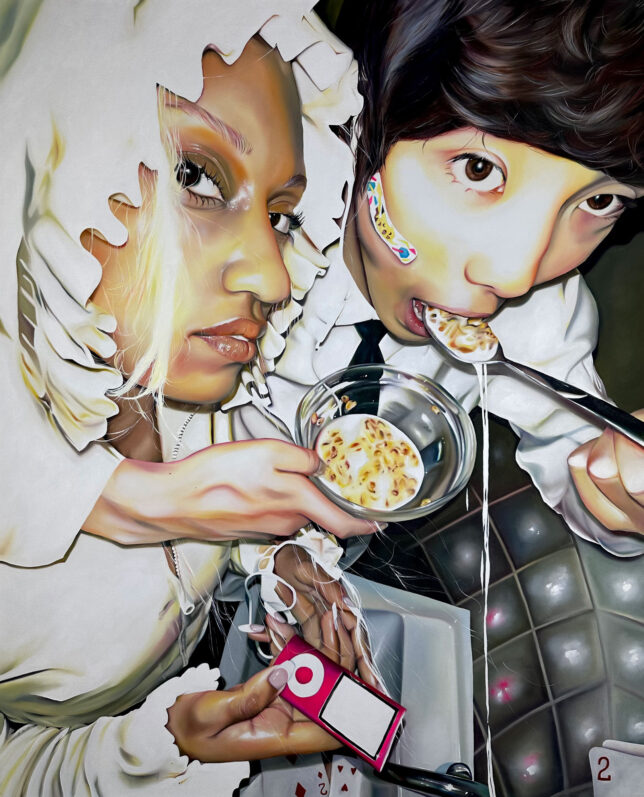Stella Winter, It Couple, 2024, Oil on Canvas, 95 x 110 cm