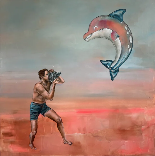 Eldo Rado, 2026, Acryl und Öl auf Leinwand, 110 x 110 cm Isabel Friedrich, Eldo Rado, 2026, Acryl und Öl auf Leinwand, 110 x 110 cm – Galerie Greulich