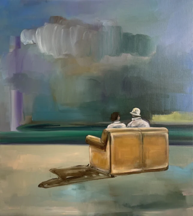 Die leise Ordnung der Dinge, 2026, Öl auf Leinwand, 60 x 80 cm Isabel Friedrich, Die leise Ordnung der Dinge, 2026, Öl auf Leinwand, 60 x 80 cm – Galerie Greulich